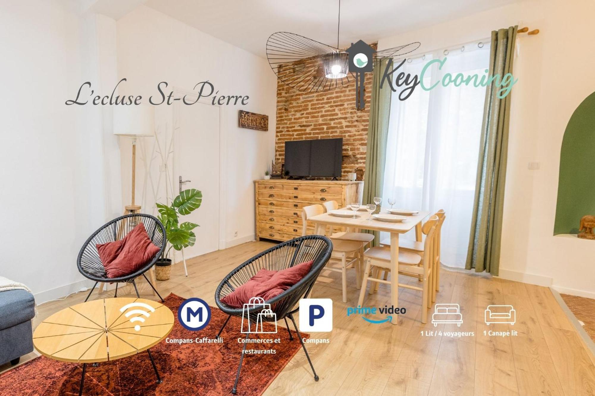 Apartmán L'Ecluse St-Pierre Toulouse Exteriér fotografie